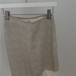 Wilfred Floral Midi Skirt - Pink and Green